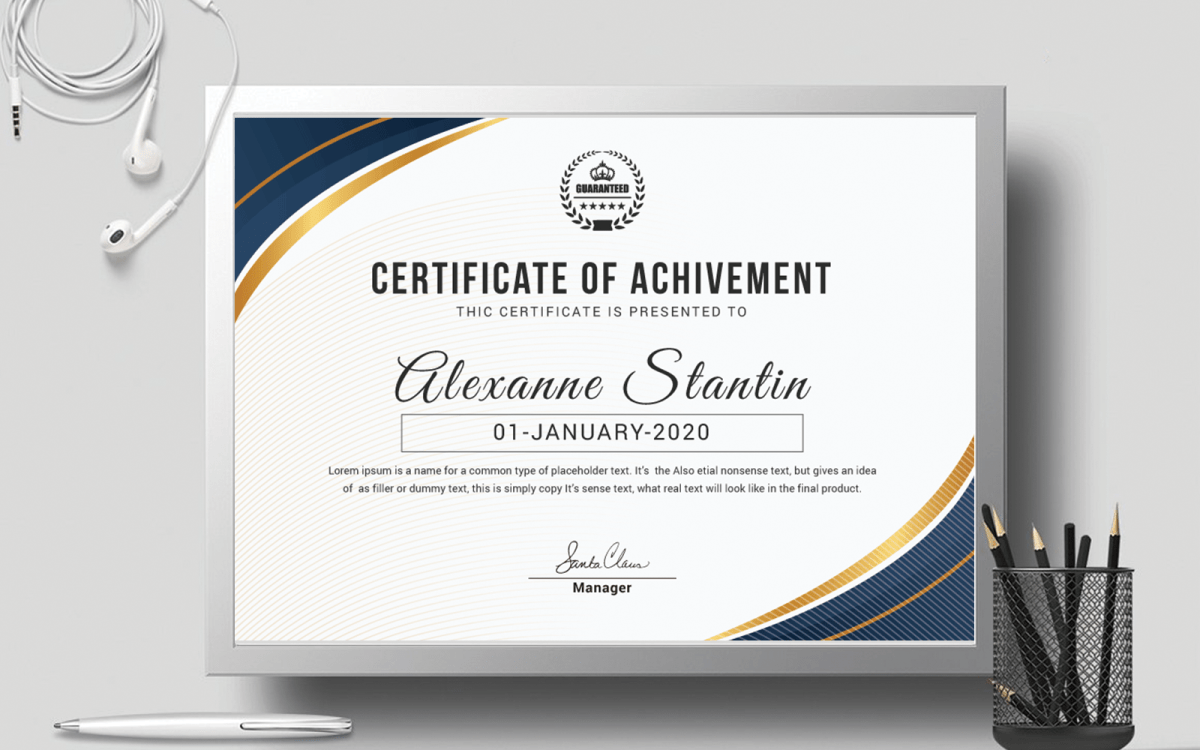 Achievement Award Layout Certificate Template For Word Template Certificate Of Achievement Achievement Award Layout Certificate Template For Word Template Certificate Of Achievement