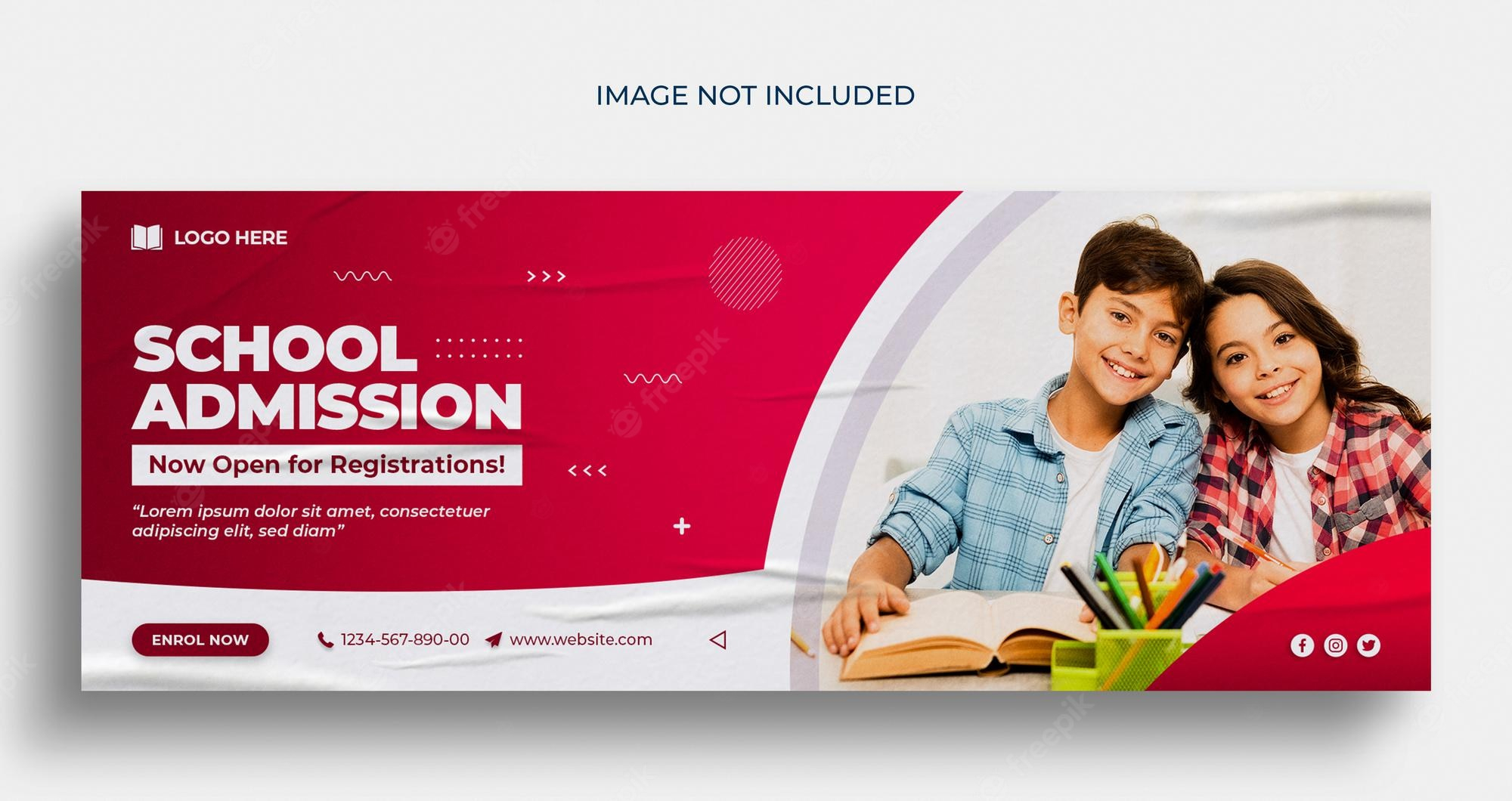 Admission banner Images  Free Vectors, Stock Photos & PSD In College Banner Template