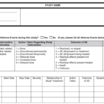 ADVERSE EVENTS – Behavioral Intervention Research: Designing  Pertaining To Dsmb Report Template