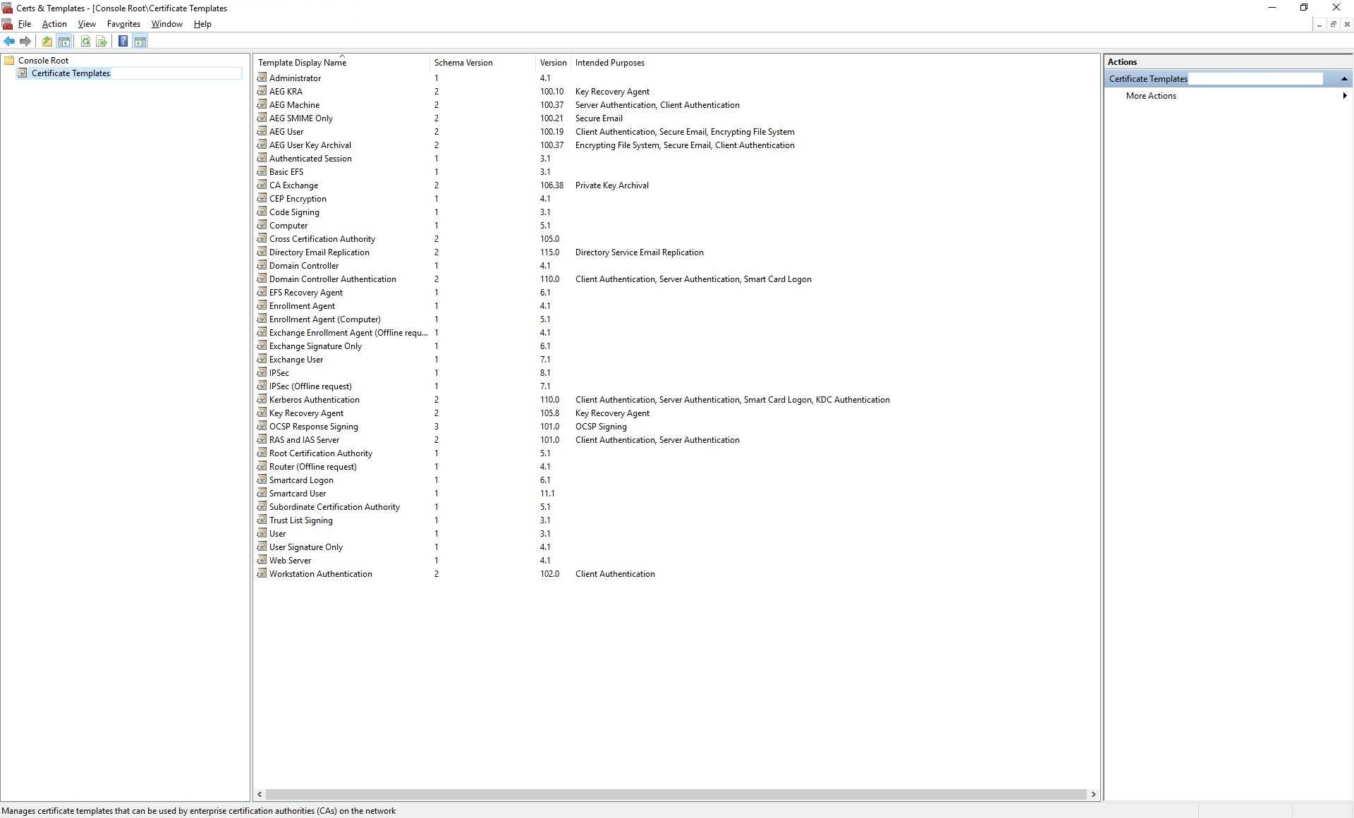 AEG: How to Create Custom Certificate Templates :: AEG: How to With Regard To No Certificate Templates Could Be Found AEG: How to Create Custom Certificate Templates :: AEG: How to With Regard To No Certificate Templates Could Be Found