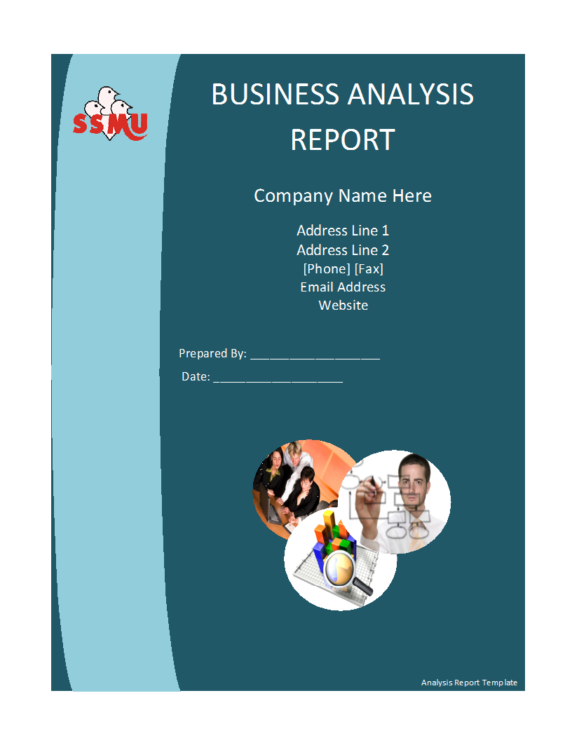 Analysis Report Template Regarding Company Analysis Report Template