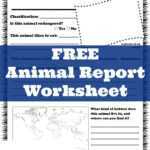 Animal Report Worksheet – Only Passionate Curiosity Inside Animal Report Template