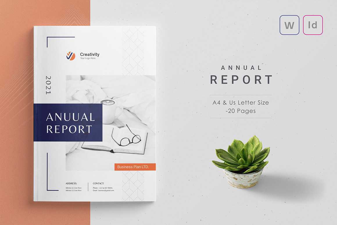 ANNUAL REPORT TEMPLATE On Behance Pertaining To Annual Report Word Template