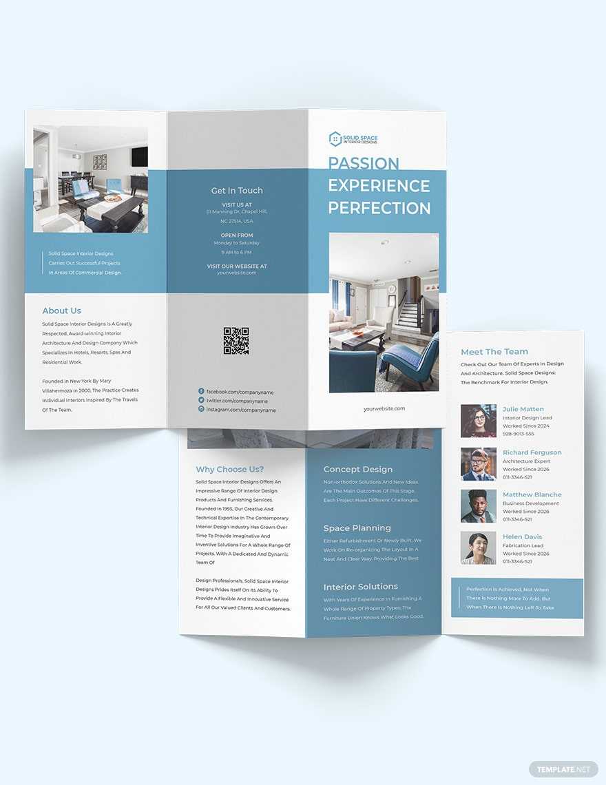 Architecture Brochure Templates – Design, Free, Download  Intended For Architecture Brochure Templates Free Download