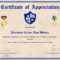 Army Certificate Of Appreciation Design Template In PSD, Word Pertaining To Army Certificate Of Achievement Template