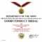 Army Good Conduct Replacement Certificate In Army Good Conduct Medal Certificate Template