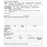 Assisted Living Incident Report Form: Fill Out & Sign Online  DocHub In Incident Report Form Template Doc