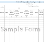 Attention Employers With 10 Or More Employees: Deadline Quickly  Throughout Eeo 1 Report Template