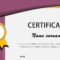 Attractive Certificate Border Template Presentation Pertaining To Award Certificate Border Template