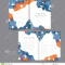 Attractive Half Fold Brochure Template Design Stock Vector  Inside Half Page Brochure Template