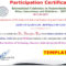 Attractive Participation Certificate Template (LaTeX Template – 10) For International Conference Certificate Templates