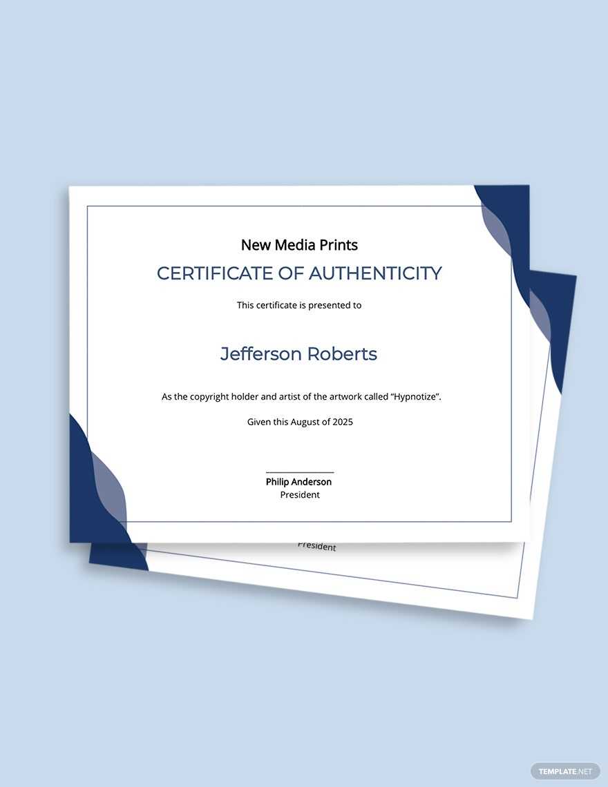 Authenticity Certificates Templates - Design, Free, Download  For Certificate Of Authenticity Photography Template