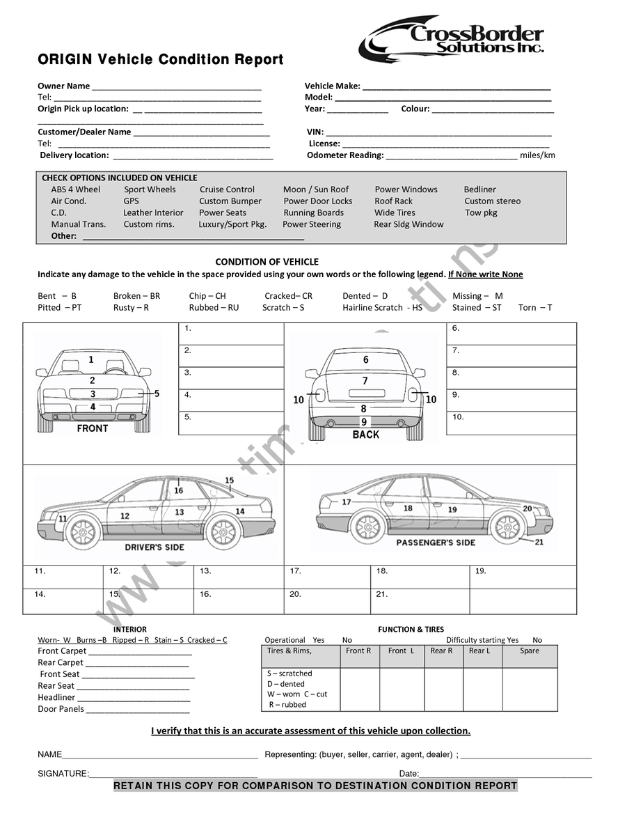 Automate Vehicle Condition Report With AI – Rossum Leads The Way With Truck Condition Report Template