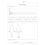 Autopsy Report With Coroner’s Report Template