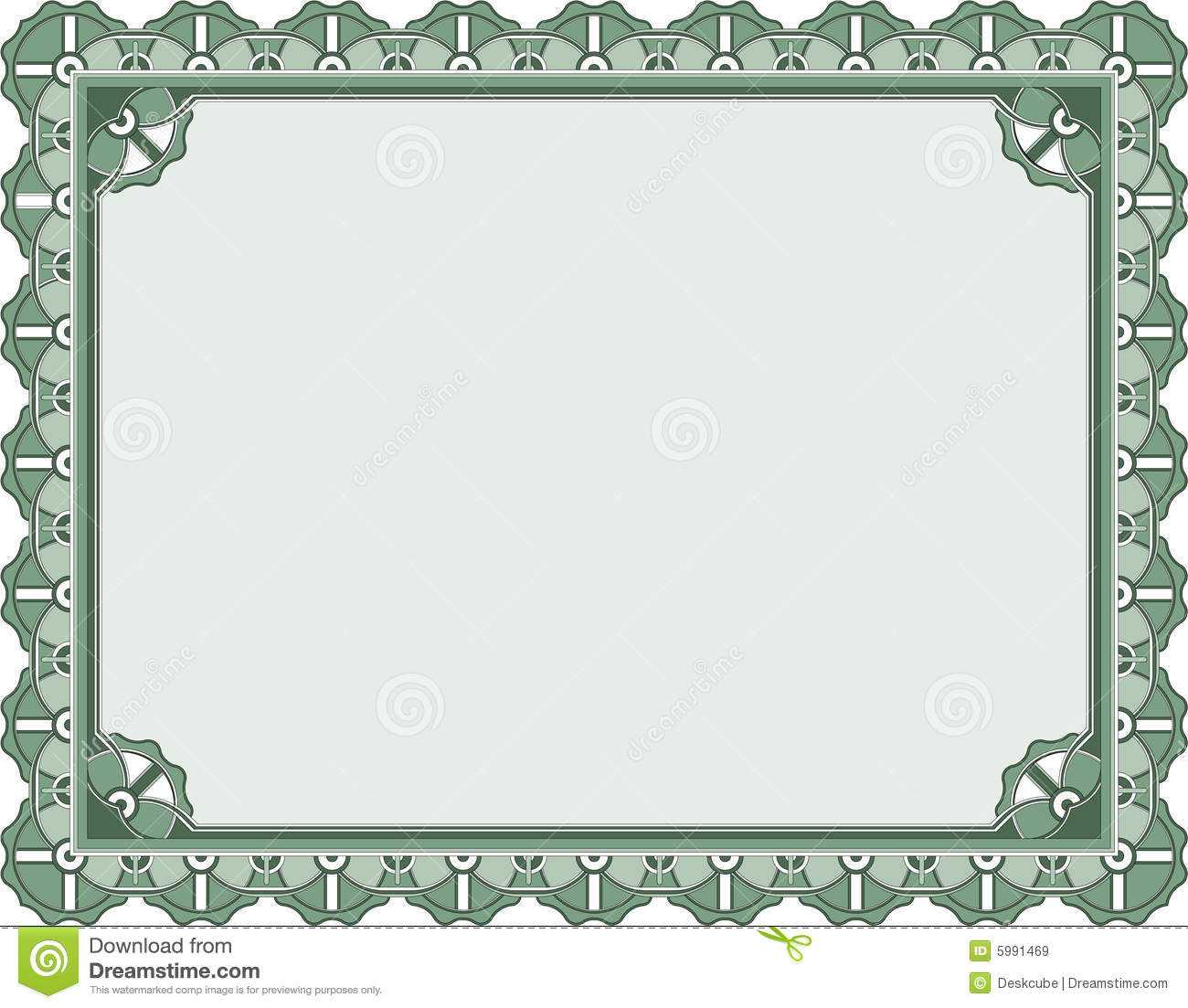 Award Certificate template stock vector Award Certificate template stock vector