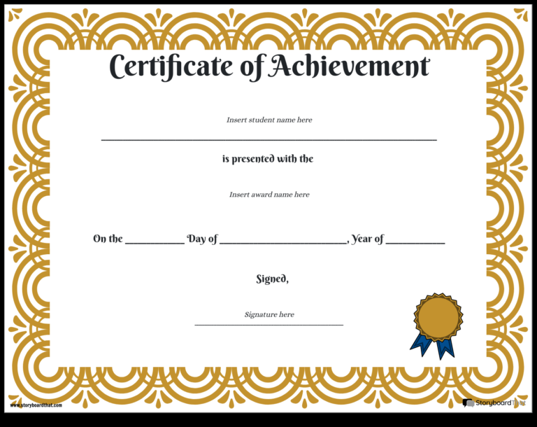 Award Template for Students Printable Award Certificates Within Award Template for Students Printable Award Certificates Within