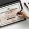 Baby Dedication Certificate (10)  Flyers  Design Bundles