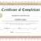 Bachelor Degree Completion Certificate Design Template In PSD, Word In College Graduation Certificate Template