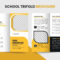 Back To School Admission Or Training Brochure Template