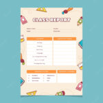 Back To School Card Images  Free Vectors, Stock Photos & PSD Regarding Character Report Card Template