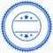 Badge, Seal With Empty Space. Button, Label Template