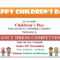 Banner Making on "Children
s Day" in Word 10