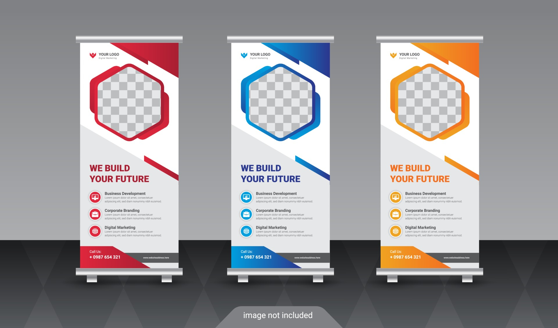 Banner Stand Vector Art, Icons, and Graphics for Free Download In Banner Stand Design Templates