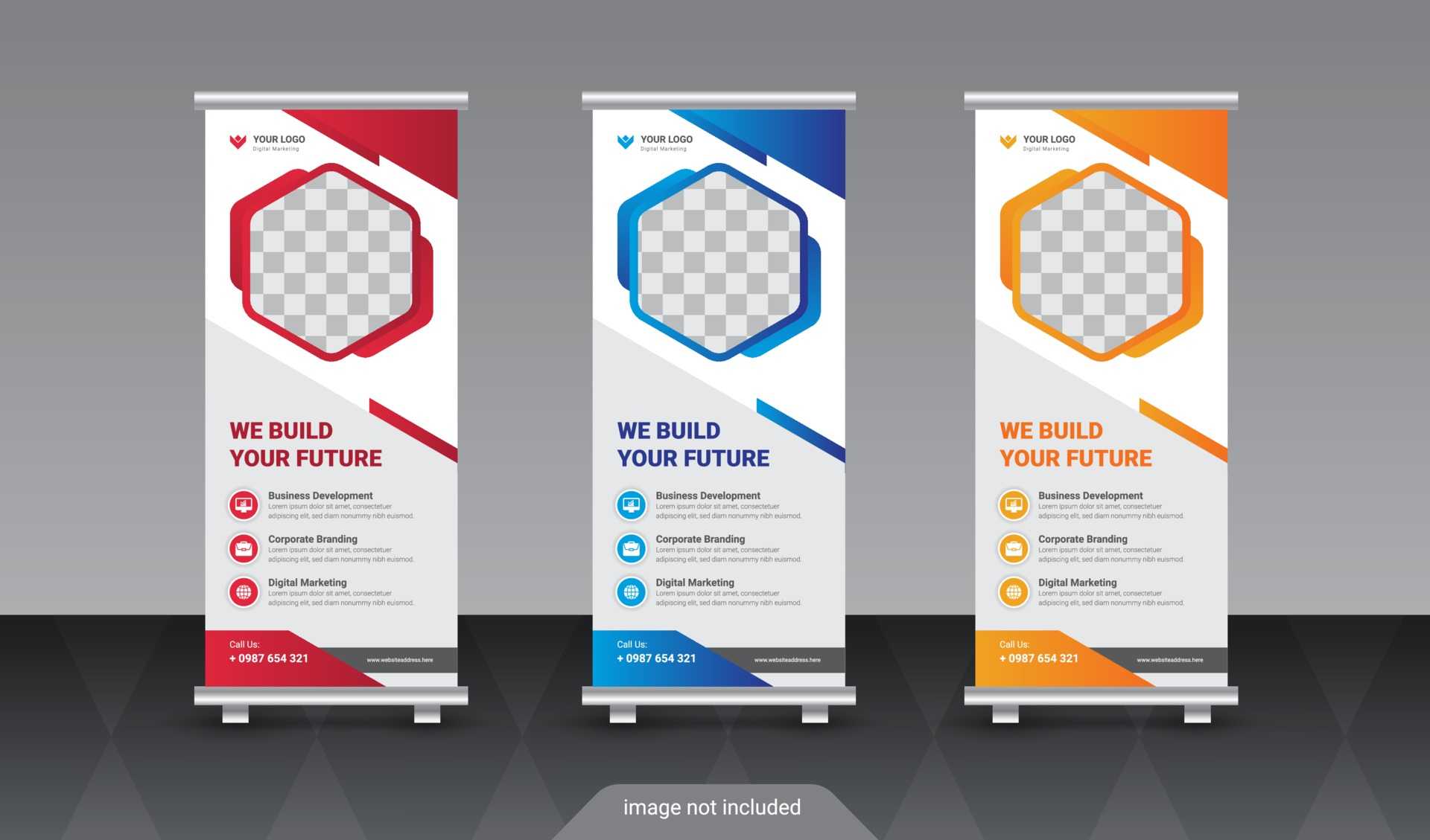 Banner Stand Vector Art, Icons, And Graphics For Free Download In Banner Stand Design Templates