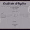 Baptismal Certificate: Free Baptism Certificate Templates  With Baptism Certificate Template Download