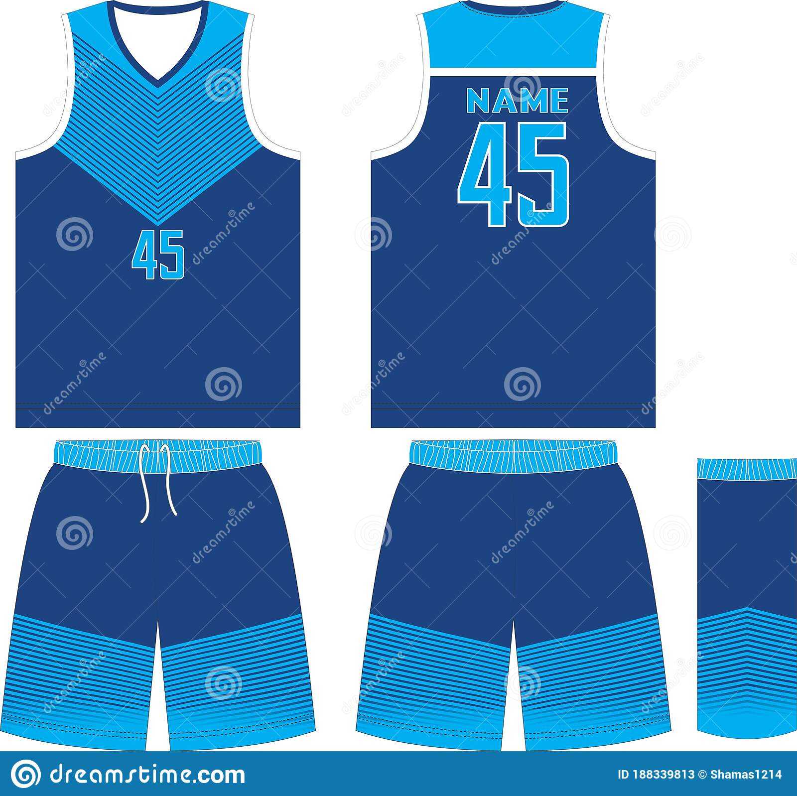 Basketball Uniform Custom Design Mock Ups Templates Design for  With Blank Basketball Uniform Template