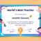 Best Teacher Certificate Images  Free Vectors, Stock Photos & PSD With Best Teacher Certificate Templates Free