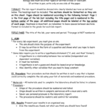 BIOLOGY LAB REPORT FORMAT Throughout Biology Lab Report Template