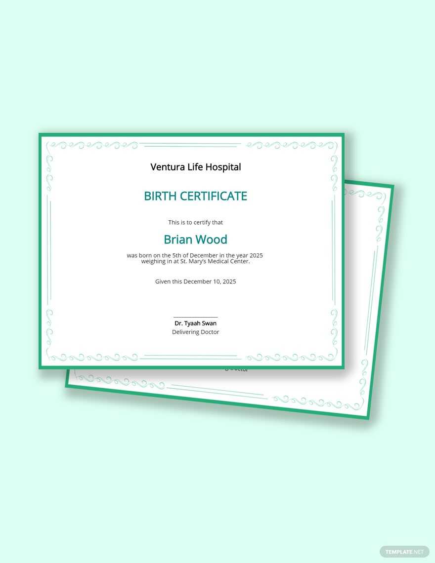 Birth Certificates Templates Word - Design, Free, Download Intended For Birth Certificate Template For Microsoft Word Birth Certificates Templates Word - Design, Free, Download Intended For Birth Certificate Template For Microsoft Word