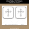 Black And White First Communion Banner Printable Template  Throughout First Communion Banner Templates