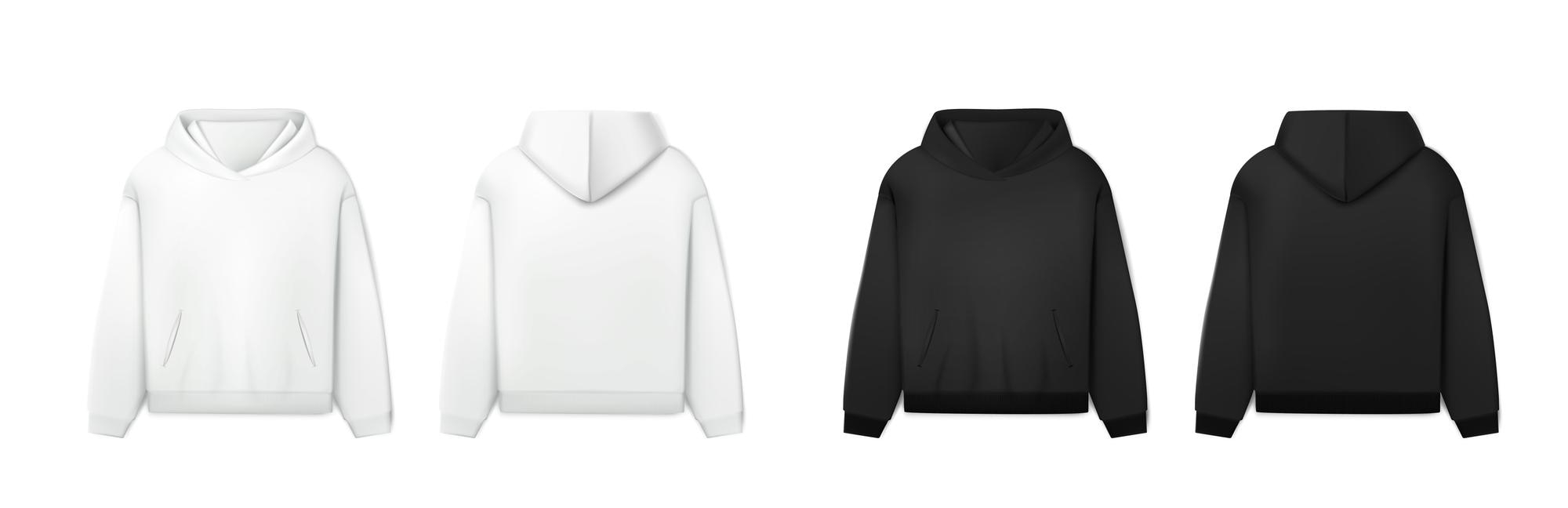 Black hoodie mockup Vectors & Illustrations for Free Download  Regarding Blank Black Hoodie Template