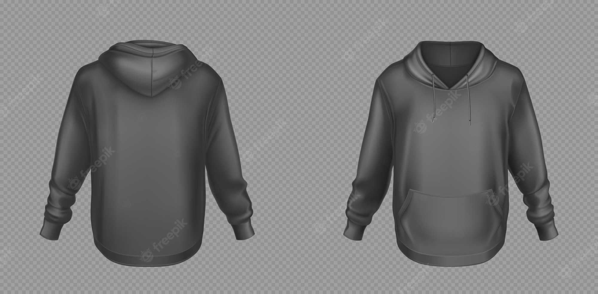 Black hoodie Vectors & Illustrations for Free Download  Freepik Regarding Blank Black Hoodie Template