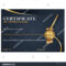 Blank Award Certificate Form Stock Illustration 10  Shutterstock With Regard To Felicitation Certificate Template