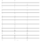 Blank Calendars – Free Printable PDF Templates In Blank One Month Calendar Template
