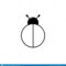 Blank Ladybird Outline Icon Stock Illustration – Illustration Of  Regarding Blank Ladybug Template