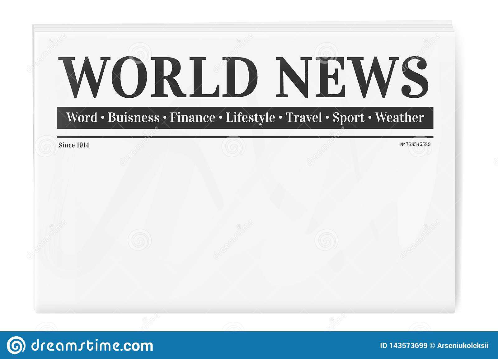 Blank Newspaper Template Stock Illustrations – 10,10 Blank Throughout Blank Newspaper Template For Word Blank Newspaper Template Stock Illustrations – 10,10 Blank Throughout Blank Newspaper Template For Word