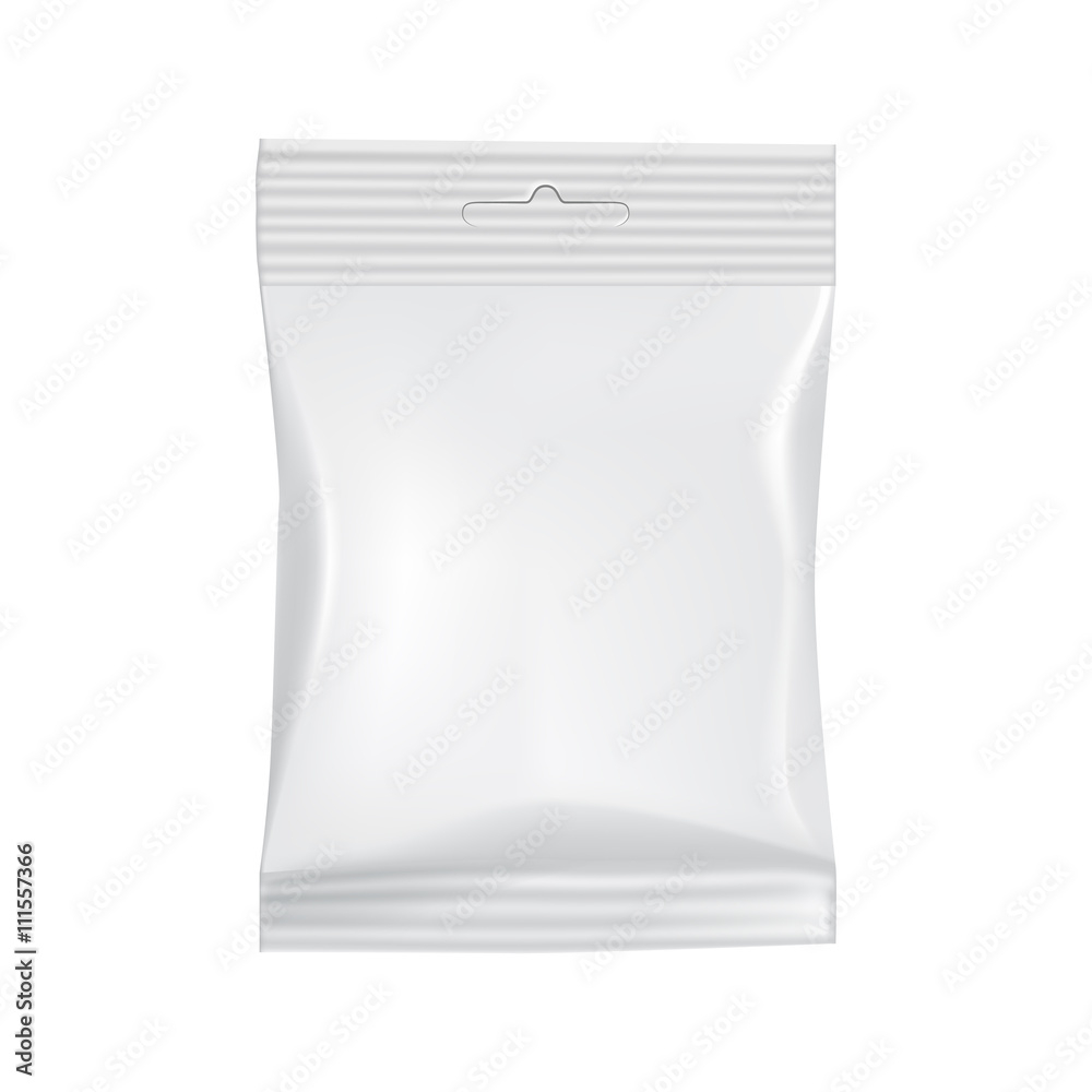 Blank Packaging Isolated On White Background