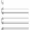 Blank Piano Sheet Music Intended For Blank Sheet Music Template For Word