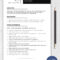 Blank Resume Template Word  Download And Edit In Minutes Inside Free Blank Cv Template Download