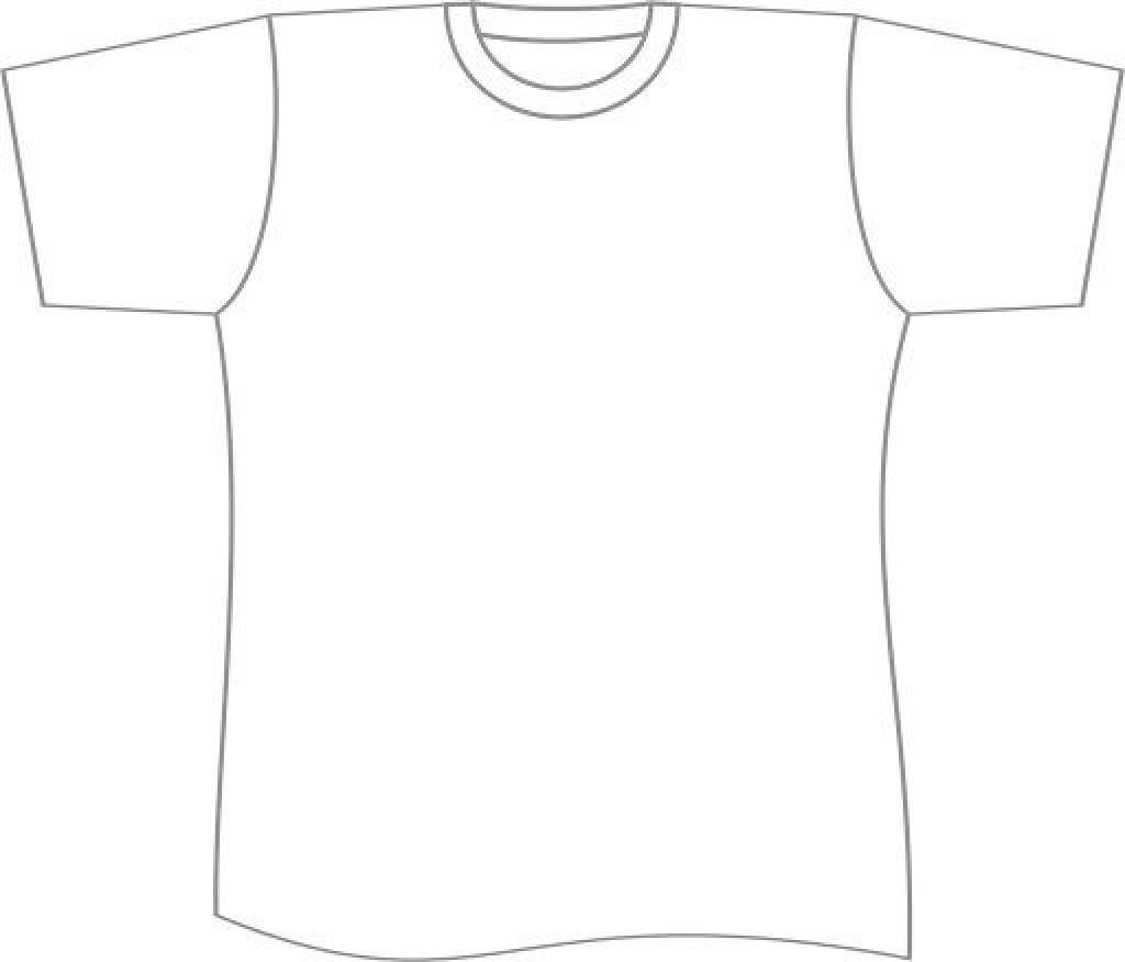 Blank T Shirt Pdf Artwork In Blank Tshirt Template Pdf