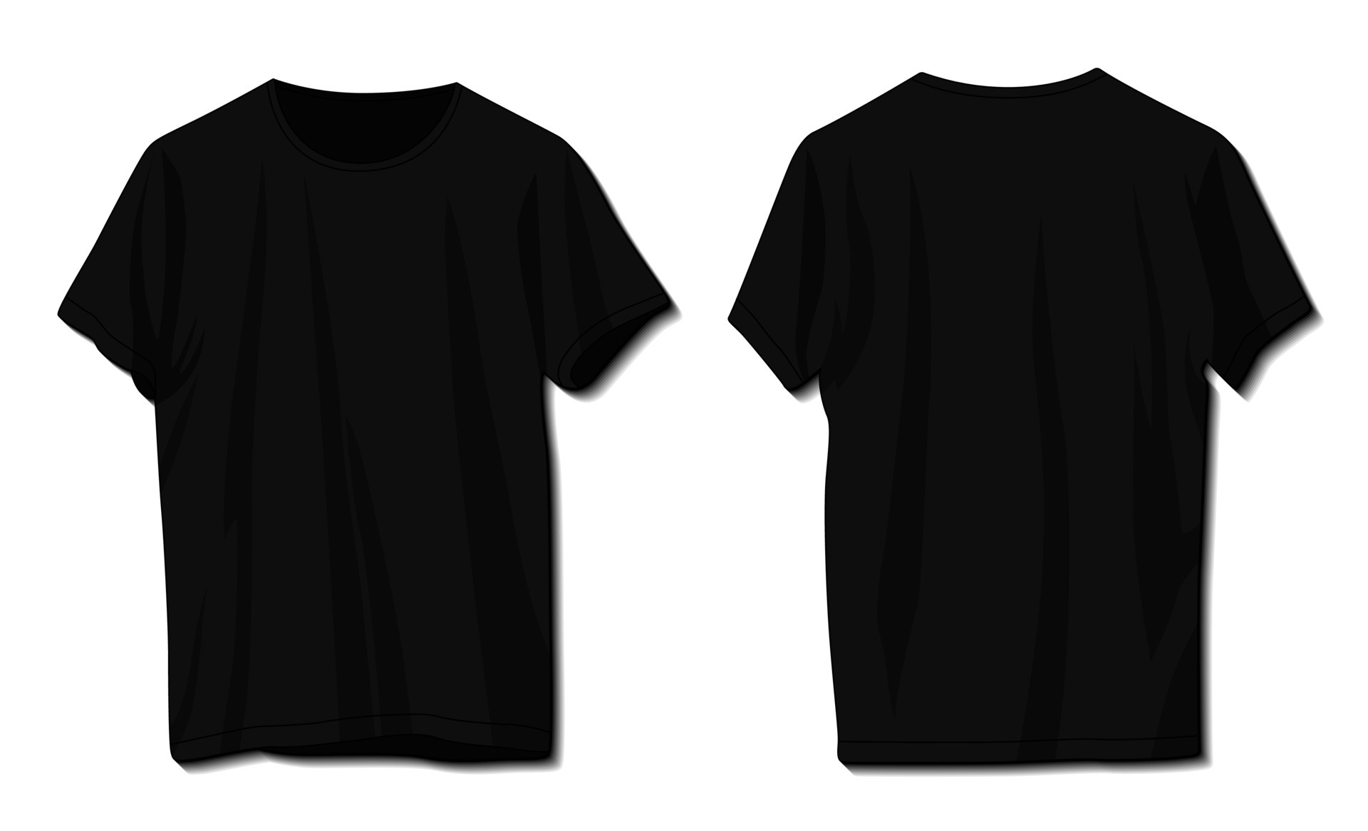 Blank T Shirt Vector Art, Icons, And Graphics For Free Download Inside Blank Tee Shirt Template