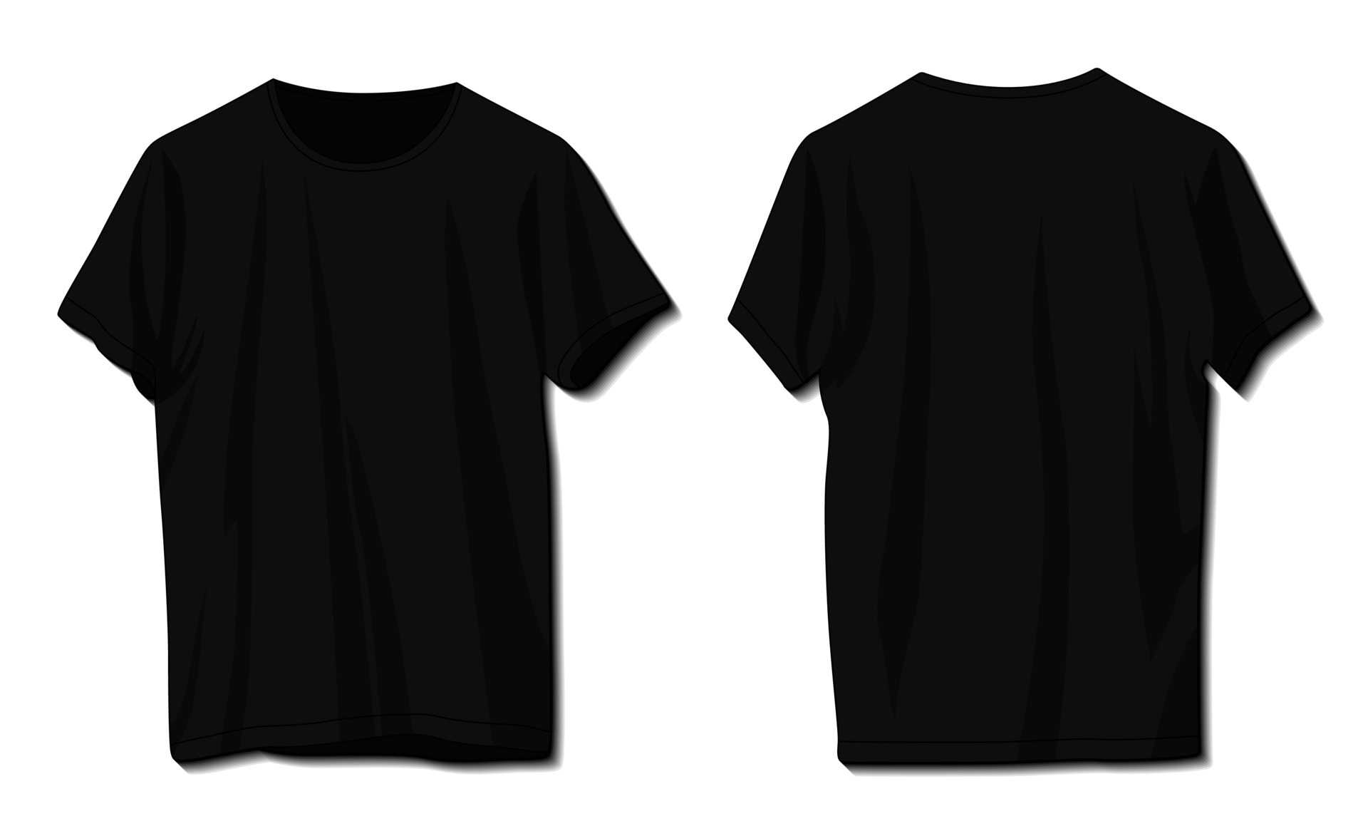 Blank T Shirt Vector Art, Icons, and Graphics for Free Download Inside Blank Tee Shirt Template