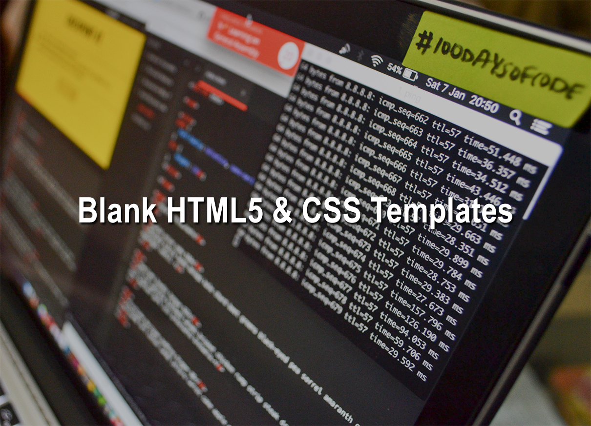 Blank Templates—HTML10 & CSS  10