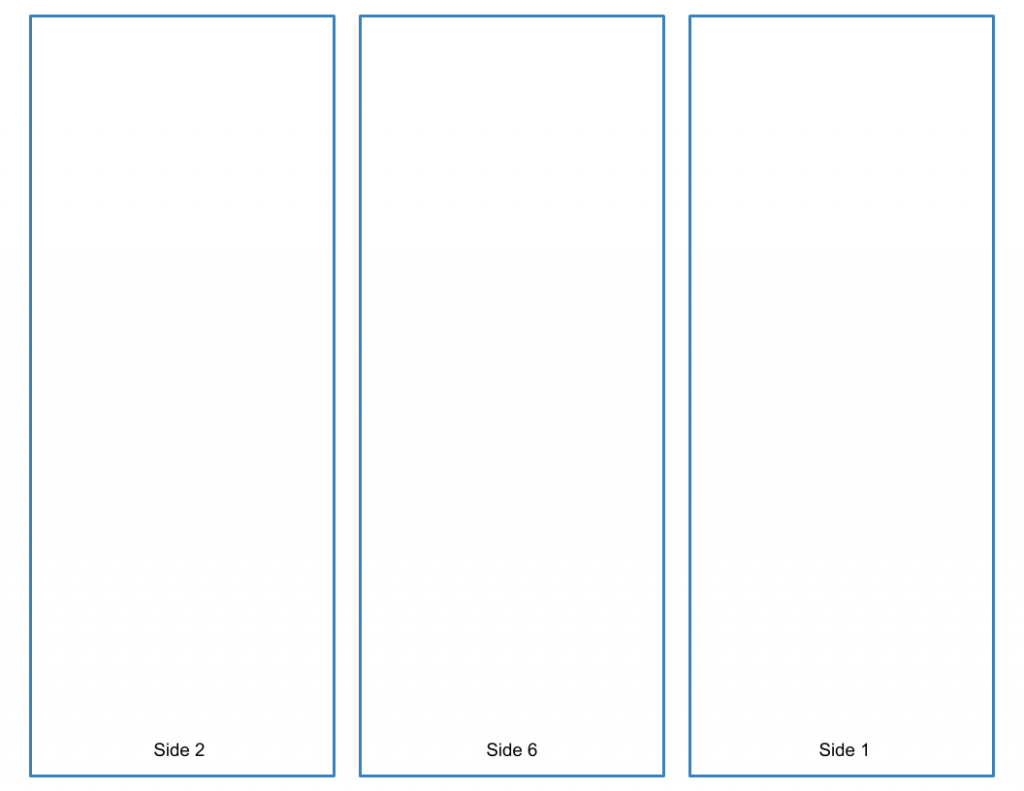 Blank Tri-Fold Brochure Template - Google Slides FREE Download