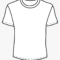 Blank Tshirt Template Png, Transparent Png , Transparent Png Image  In Blank Tshirt Template Printable