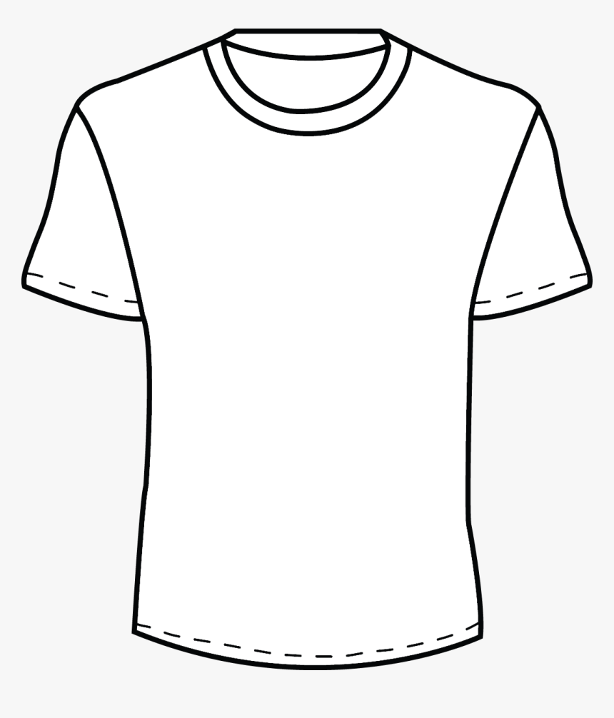 Blank Tshirt Template Png, Transparent Png , Transparent Png Image  In Blank Tshirt Template Printable